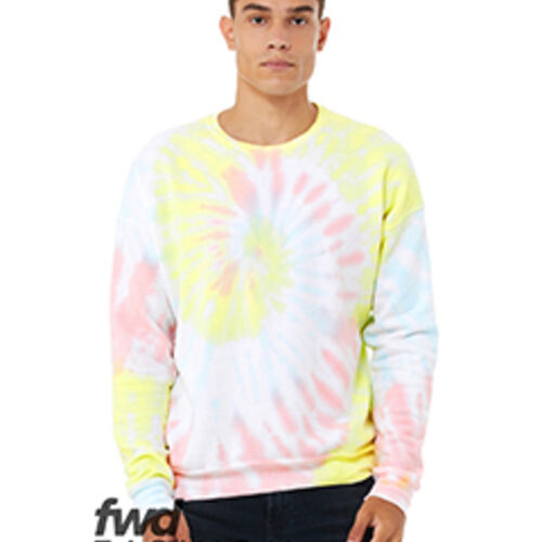 FWD Fashion Unisex Tie-Dye Pullover Sweatshirt Thumbnail