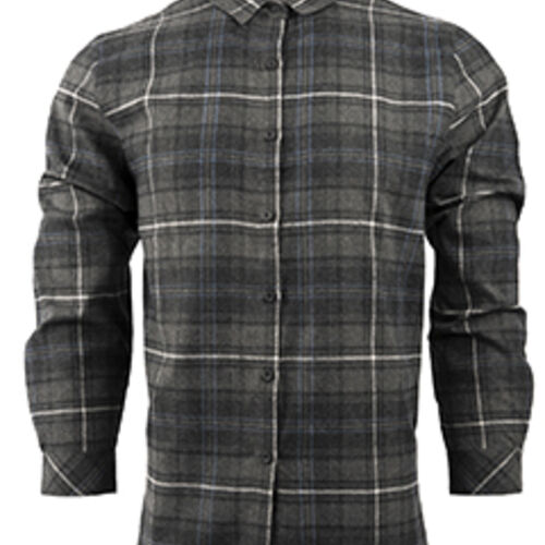 Ladies' Yarn-Dyed Long Sleeve Plaid Flannel Shirt Thumbnail