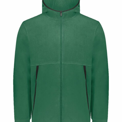 Unisex Eco Revive™ Polar Fleece Hooded Full-Zip Jacket Thumbnail