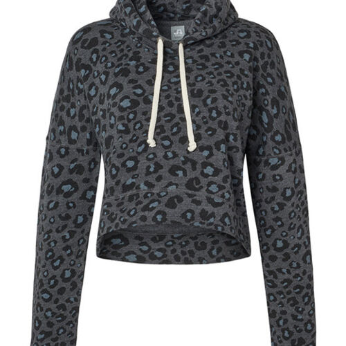 Ladies' Triblend Cropped Hooded Sweatshirt Thumbnail