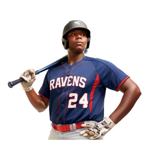 Game7 Full-Button Baseball Jersey Thumbnail