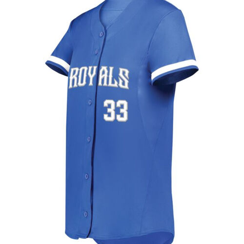 Ladies Cutter+ Full Button Softball Jersey Thumbnail