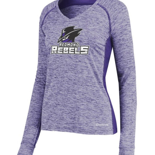 Ladies Electrify Long Sleeve Tee Powered by Coolcore(r) Thumbnail