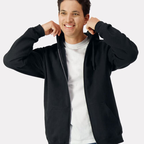 Softstyle® Full-Zip Hooded Sweatshirt Thumbnail
