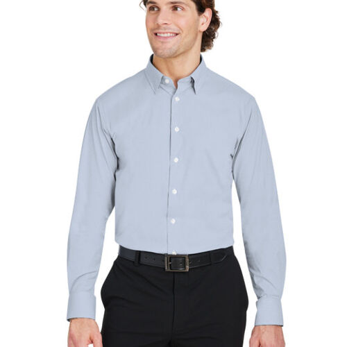 CrownLux Performance® Men's Microstripe Shirt Thumbnail