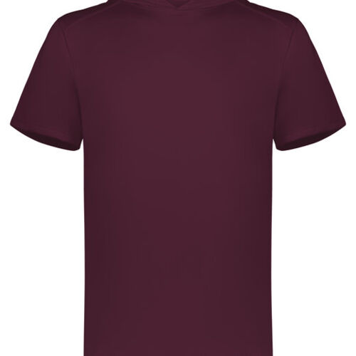 Adult Short Sleeve Hoodie Powered by Coolcore Thumbnail