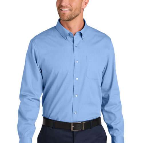 Long Sleeve Nailhead Easy Care Shirt Thumbnail
