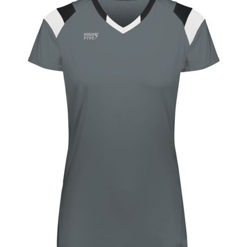 Girls TruHit Tri-Color Short Sleeve Jersey Thumbnail
