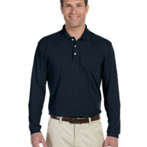 Men's Easy Blend™ Long-Sleeve Polo Thumbnail