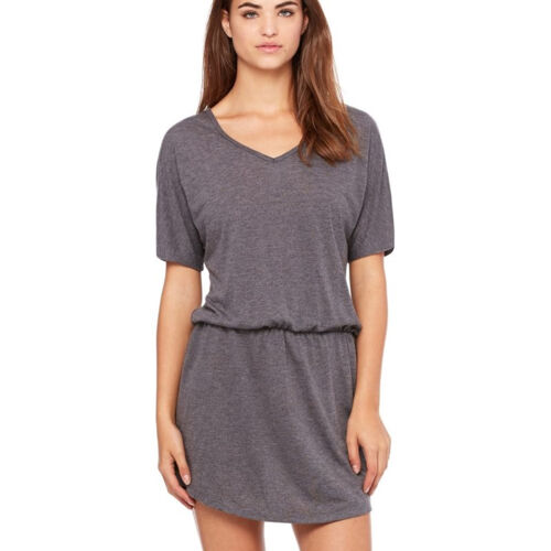 Women's Flowy V-neck Dress Thumbnail