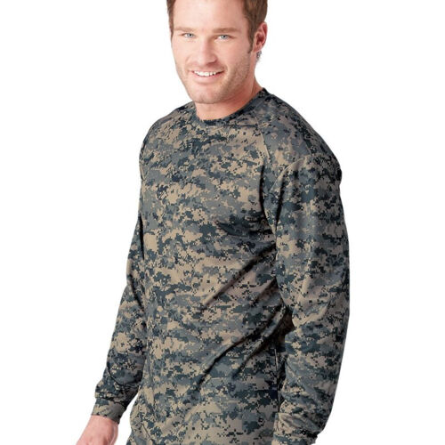 Men's Digital Camo Long Sleeve T-Shirt Thumbnail
