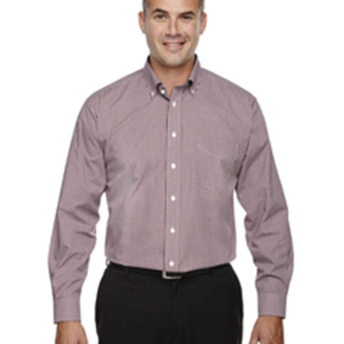 Men's Crown Collection® Gingham Check Woven Shirt Thumbnail