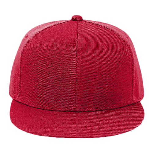 OTTO CAP "OTTO FIT" 6 Panel Mid Profile Flat Visor Baseball Cap Thumbnail