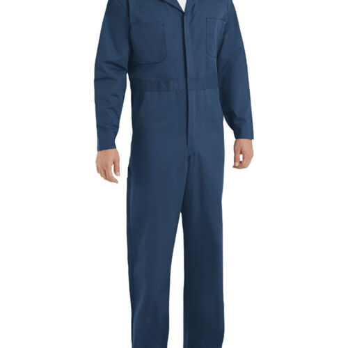 Button-Front Cotton Coverall Additional Sizes Thumbnail