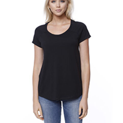 Ladies' CVC Loose Short-Sleeve Raglan Thumbnail