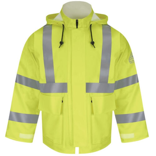 Hi-Visibility Flame-Resistant Rain Jacket Thumbnail