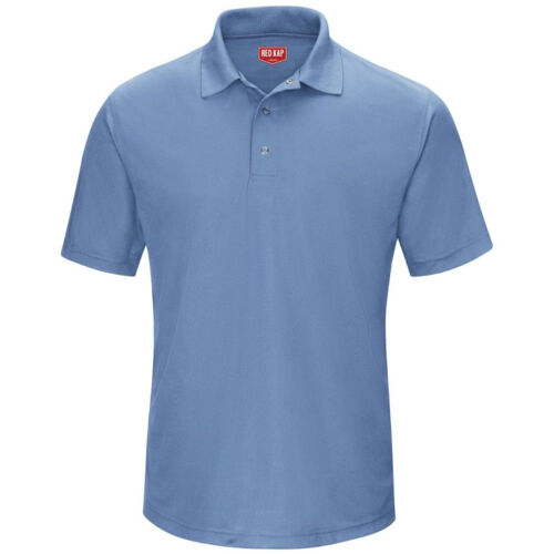 Short Sleeve Performance Knit Gripper-Front Polo Thumbnail