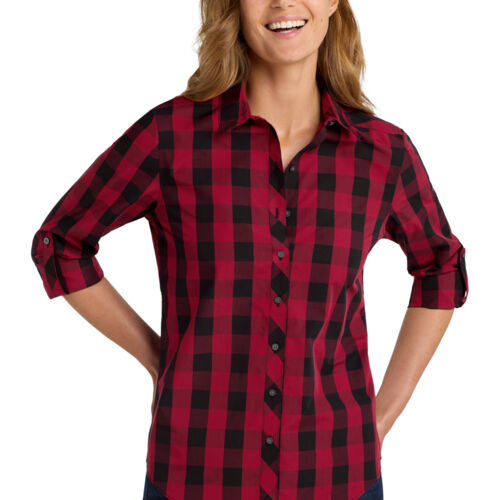 Women's Everyday Plaid Shirt Thumbnail