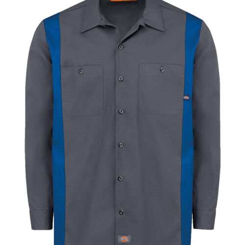 Men's Tall Industrial Colorblocked Long Sleeve Shirt Thumbnail