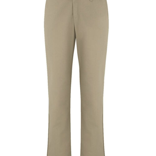 Women's Industrial Flat Front Pants - Extended Sizes Thumbnail