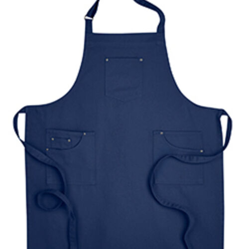 Unisex Cotton Chino Bib Apron Thumbnail