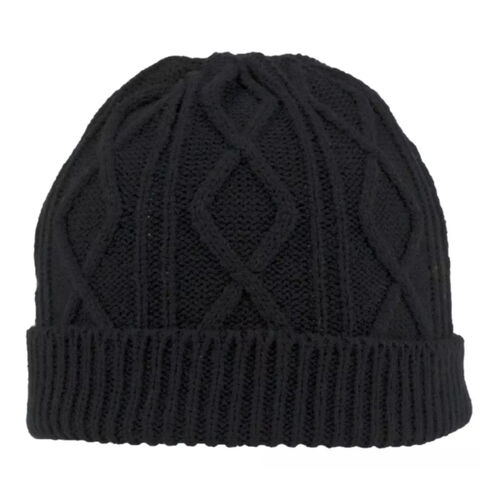OTTO CAP 12" Cable Knit Beanie w/ Rib Knit Cuff Thumbnail